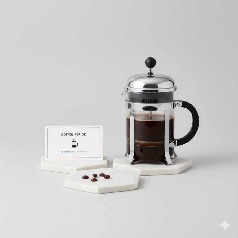 Coffee Brewed by Coffee Press