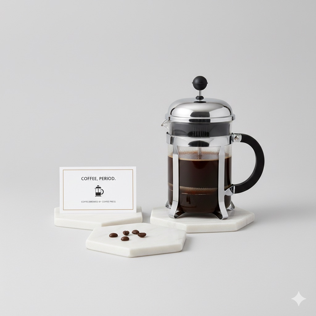 Coffee Brewed by Coffee Press