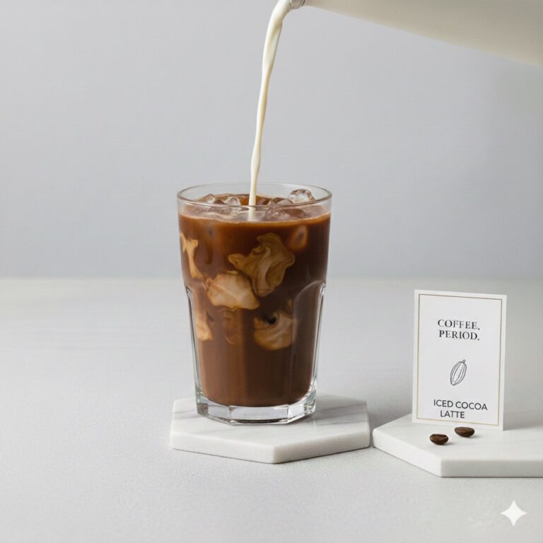 Iced Cocoa Latte