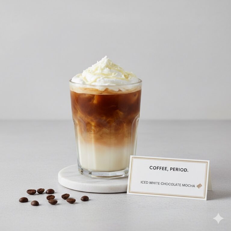 Iced White Chocolate Mocha